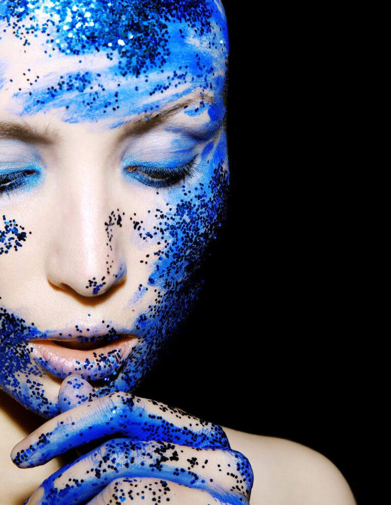 Face Art, Make-Up-Artist,Kunst auf Gesicht